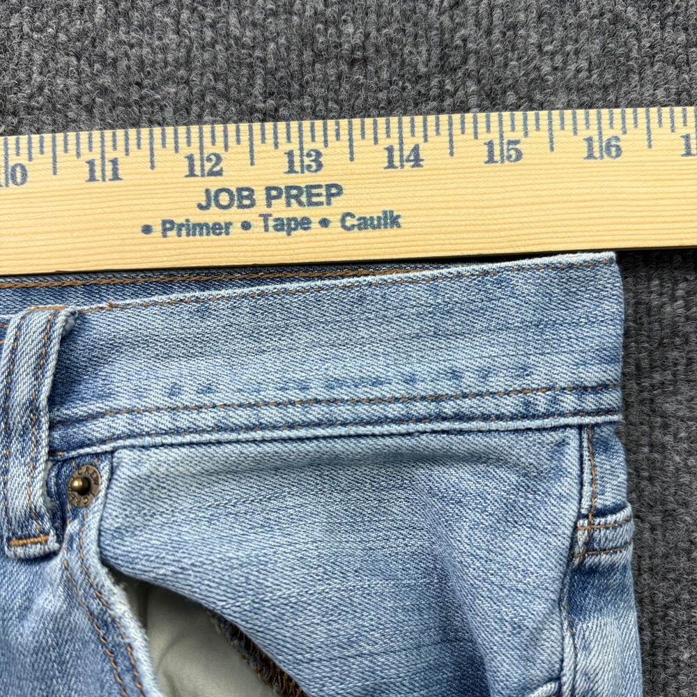 J.Crew The Sutton Jeans Mens 30x32 (32x31) Light Blue Straight Fit Stretch - Picture 14 of 15